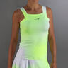 Breeze Tank-Top Damen-Neongelb,Weiß