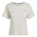 adidas Bekleidung adidas Own The Run Laufshirt Damen-Creme