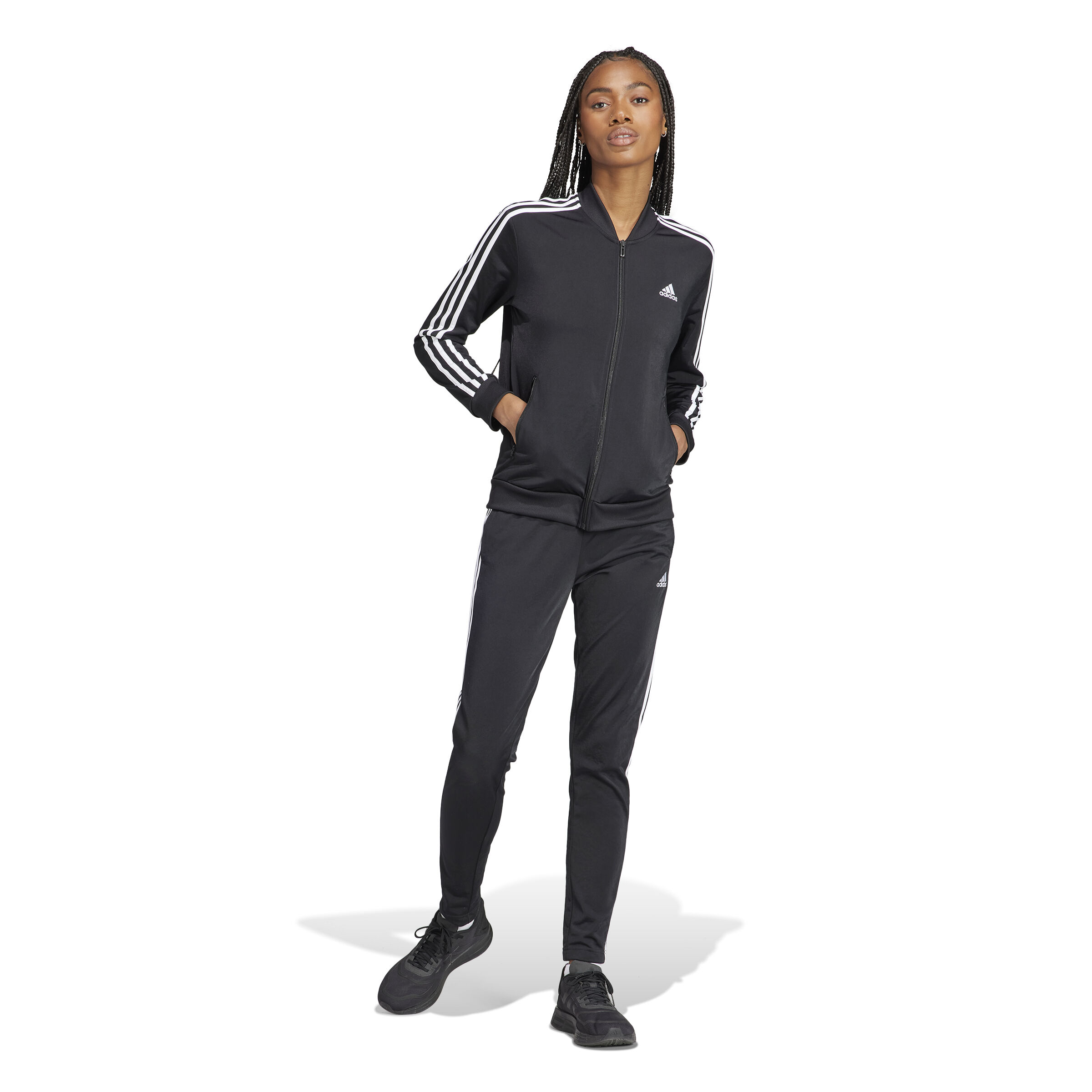 Adidas tracksuit dame deals