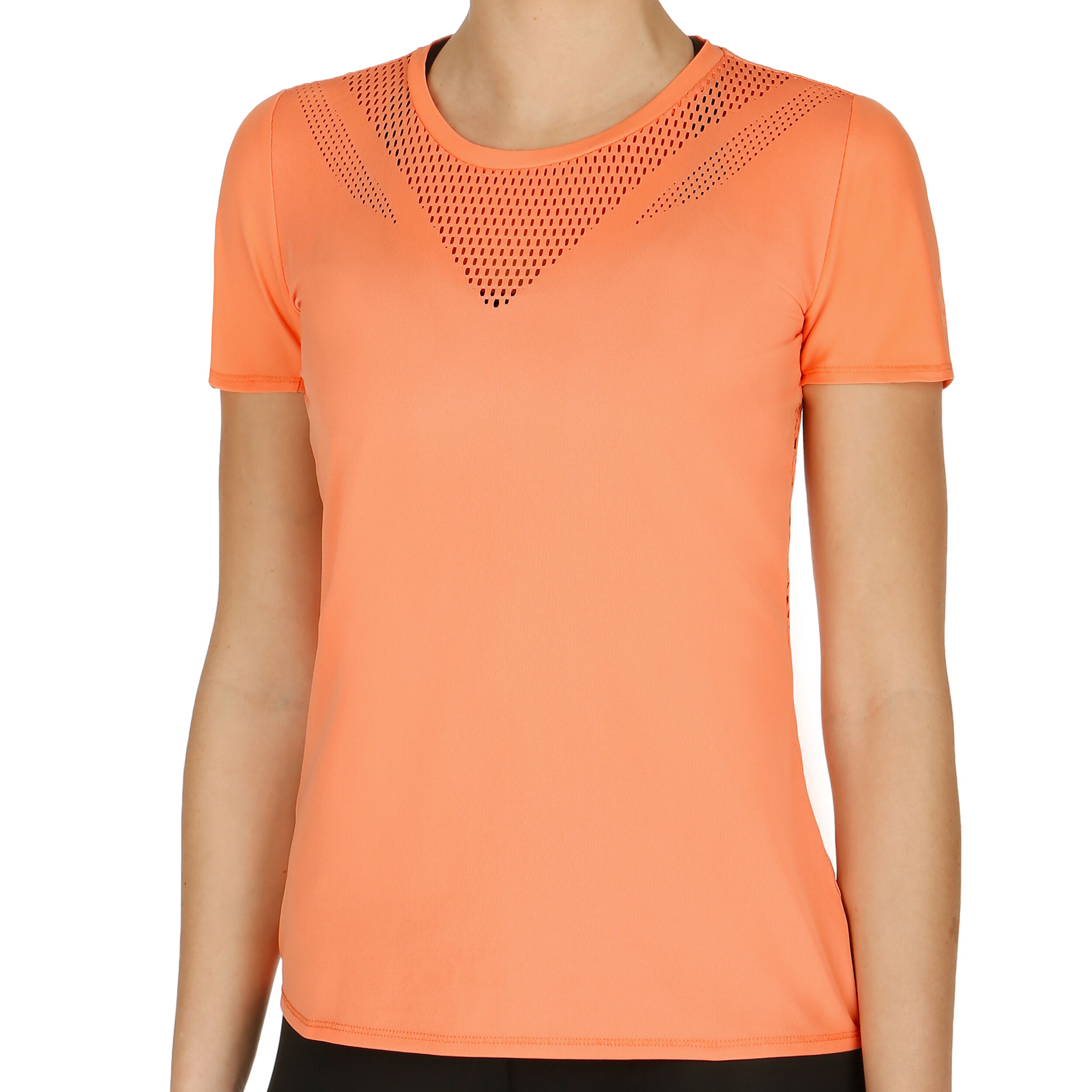 T shirt adidas orange femme sale