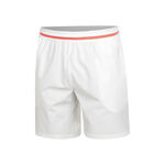 Lacoste Bekleidung Lacoste Djokovic Shorts Herren - wei&szlig;, orange