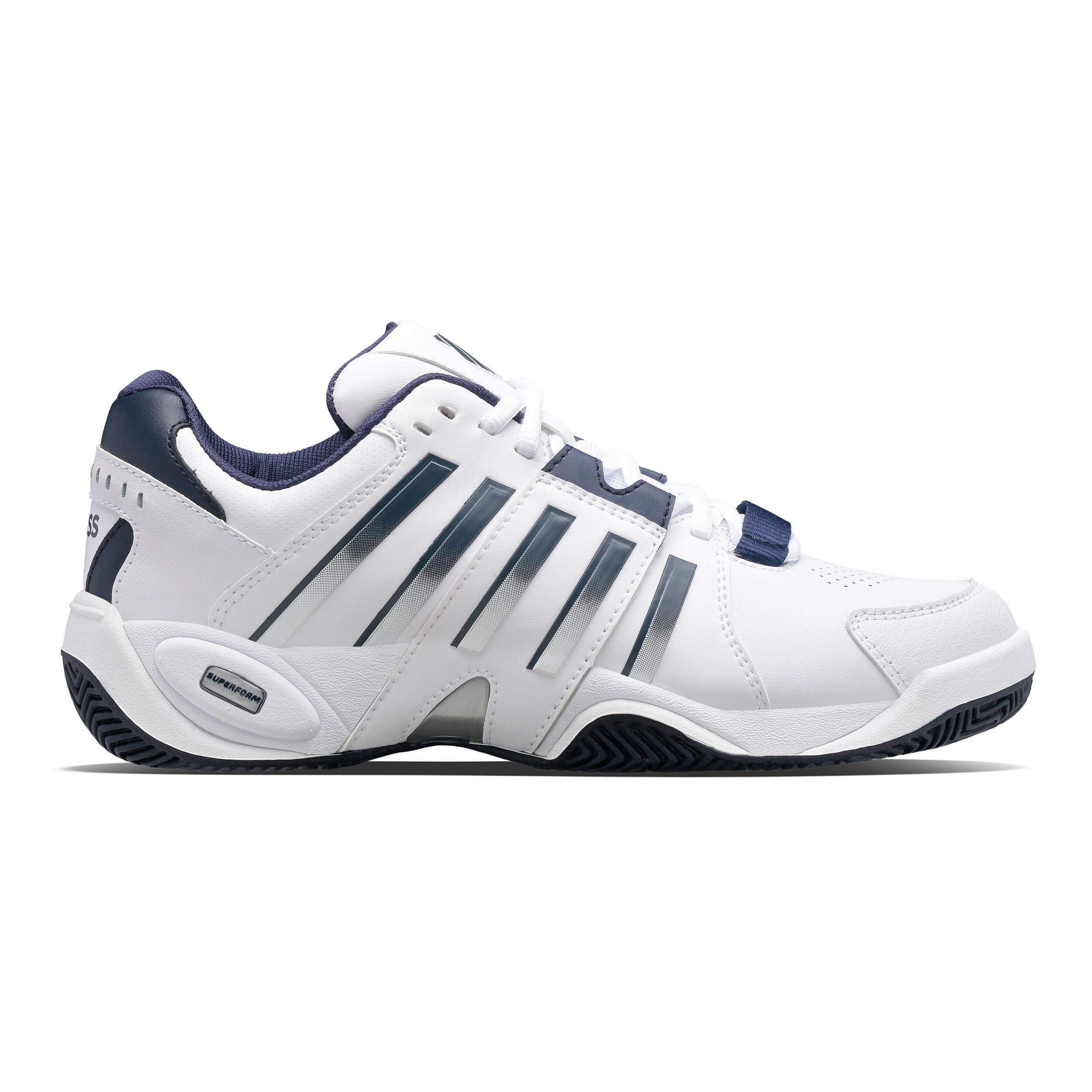 K Swiss Accomplish Iv Allcourtschuh Herren WeiB Dunkelblau online kaufen Tennis Point DE