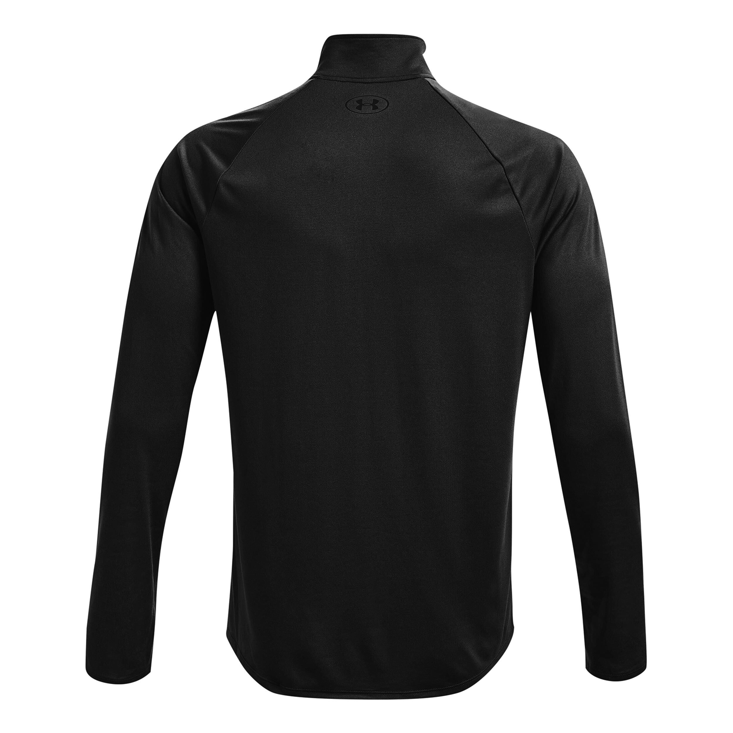 Tech 2.0 Half Zip Longsleeve Herren Schwarz Dunkelgrau