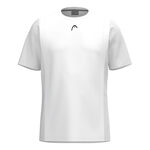 HEAD Bekleidung HEAD Club 25 Tech T-Shirt Herren-Wei&szlig;