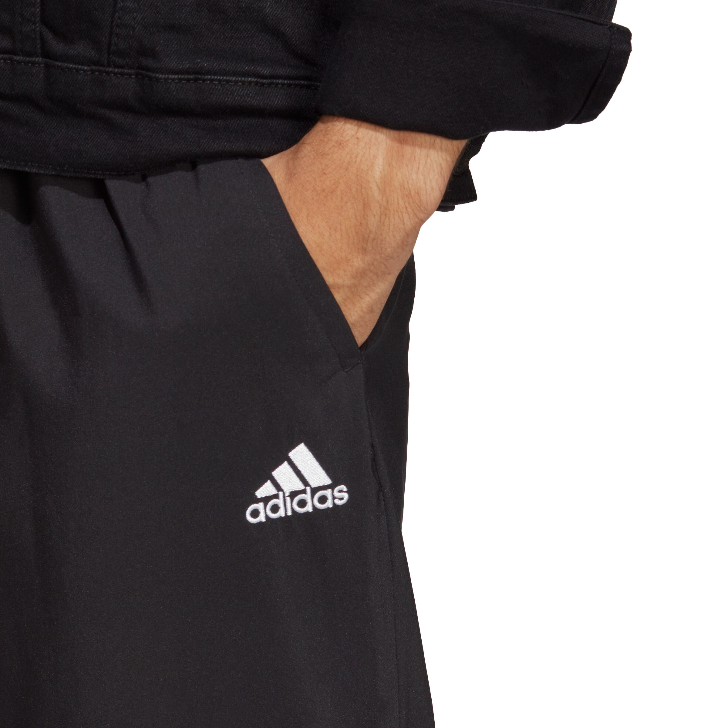 adidas Essentials AEROREADY Stanford Trainingshose Herren Schwarz WeiB online kaufen Tennis Point DE