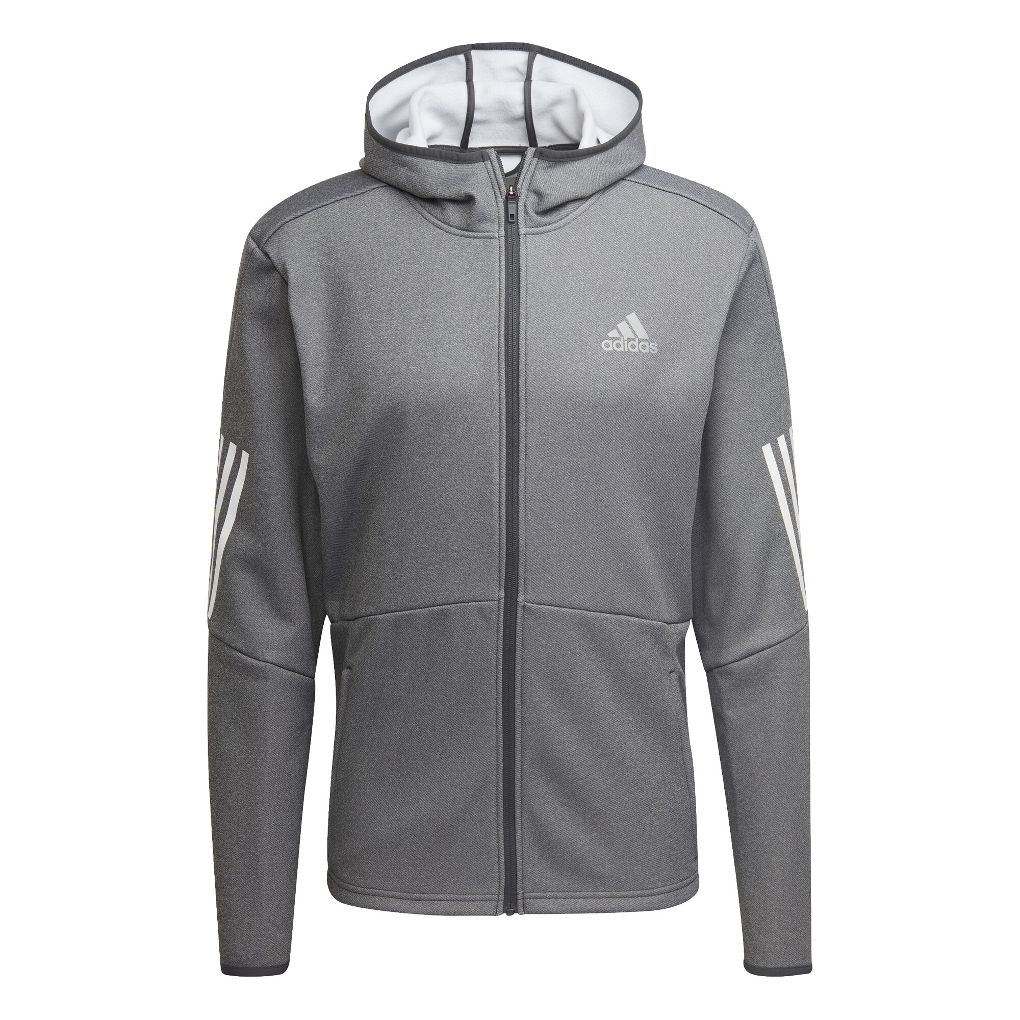 Sweatjacke Herren Grau Wei