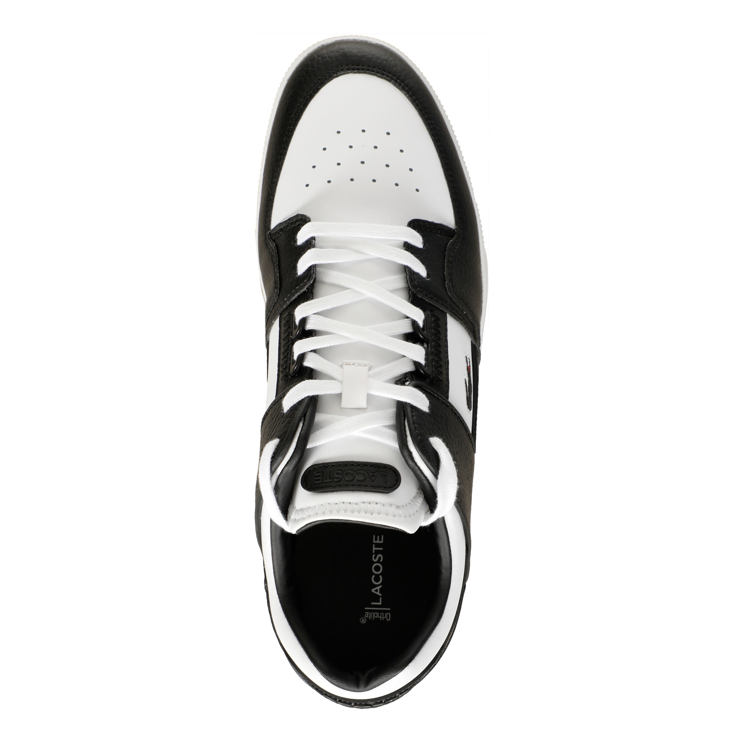 Court Cage Sneaker Herren Wei Schwarz