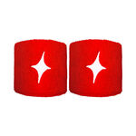 Starvie Bekleidung Starvie Schweißband 2er Pack Unisex - rot, weiß