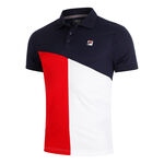 Fila Bekleidung Fila Erol Polo Herren-Dunkelblau,Rot