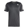 Club 3Stripes T-Shirt Herren-schwarz