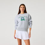 Bj&ouml;rn Borg Bekleidung Bj&ouml;rn Borg Boyfriend Sweatshirt Damen-hellgrau