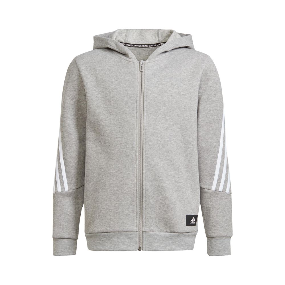 Fleece 3-Stripes Sweatjacke Kinder