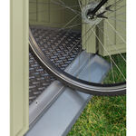 Hörmann Gerätehaus Hörmann Bodenrampe-Silber