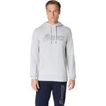 ASICS Bekleidung ASICS Logo Oth Hoody Herren-Hellgrau