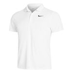 Nike Tennisbekleidung Nike Dri-Fit Solid Polo Herren-Weiß
