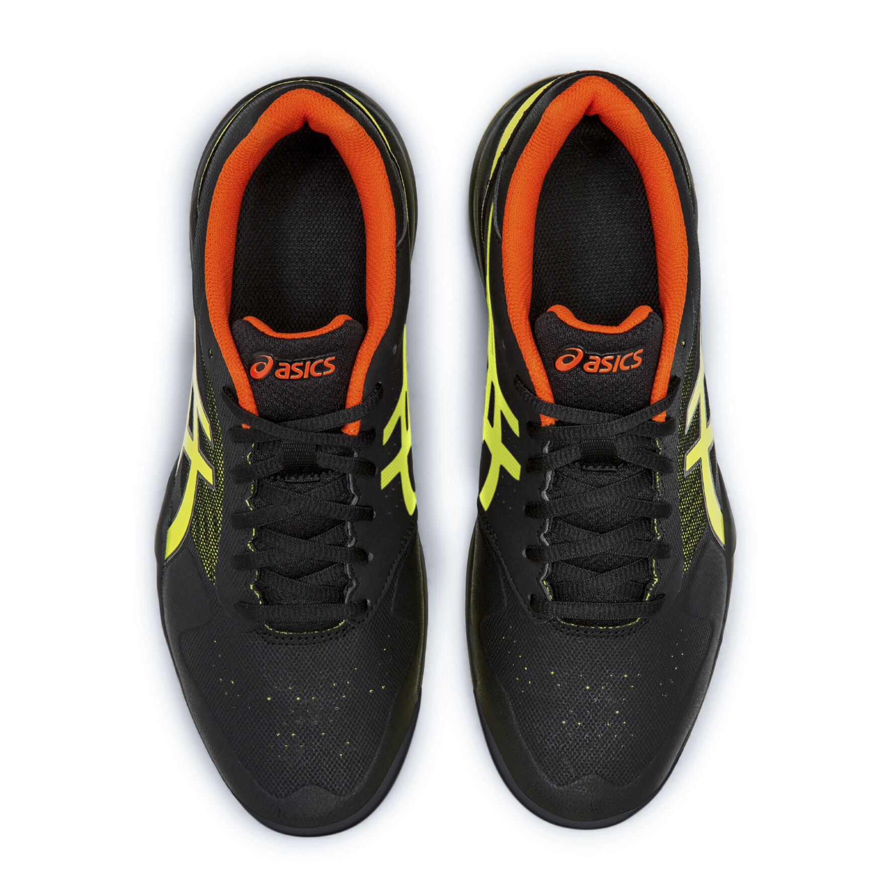 Gel Game 7 Clay Sandplatzschuh Herren Schwarz Gelb