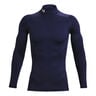 Coldgear Comp Mock Longsleeve Herren-Dunkelblau