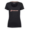 Exercise T-Shirt Damen - schwarz, 
