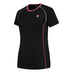 K-Swiss Bekleidung K-Swiss Hypercourt Crew T-Shirt Damen-Schwarz