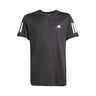 Club 3 Stripes T-Shirt Kinder-Schwarz