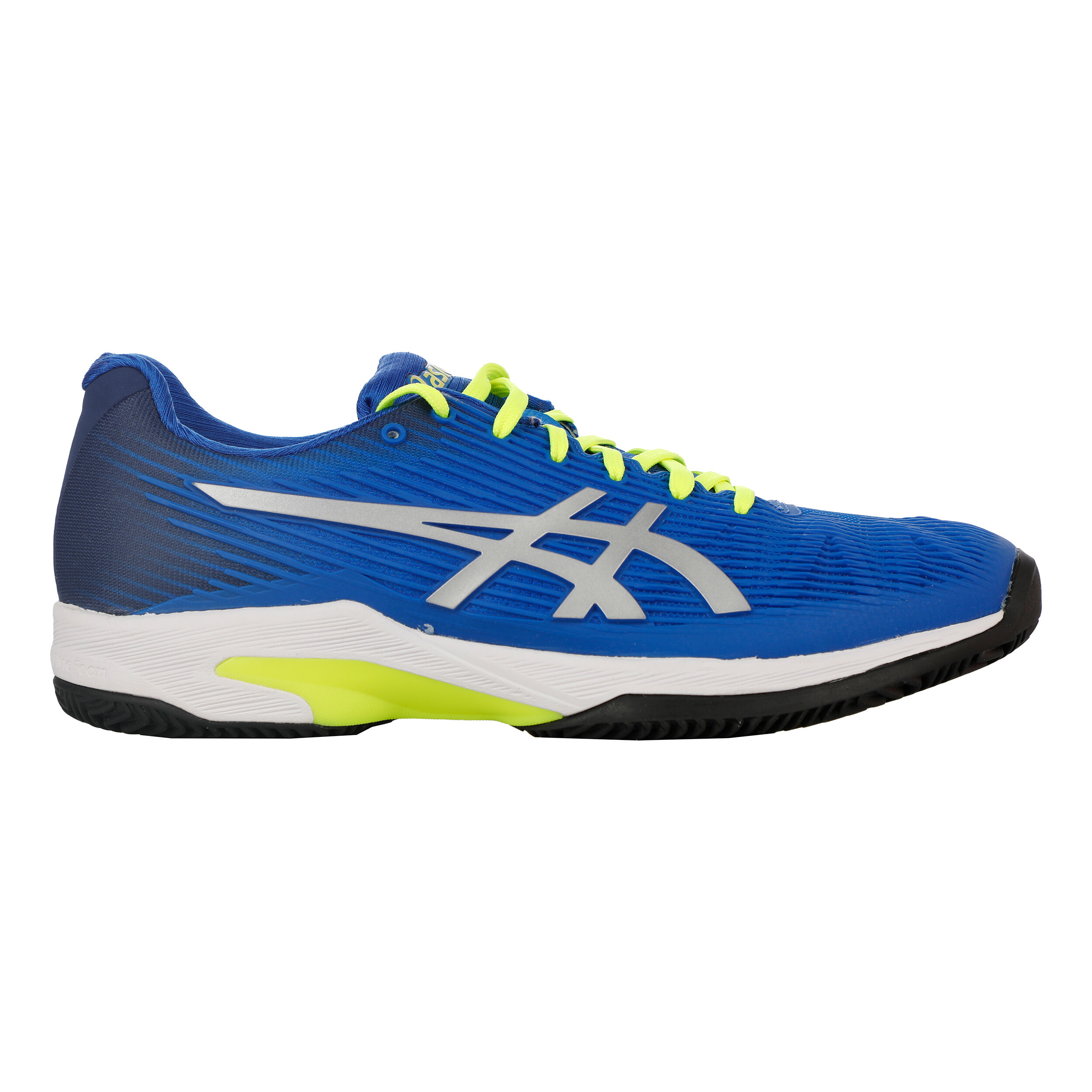 Solution Speed FF Clay Sandplatzschuh Special Edition Herren Blau Neongelb