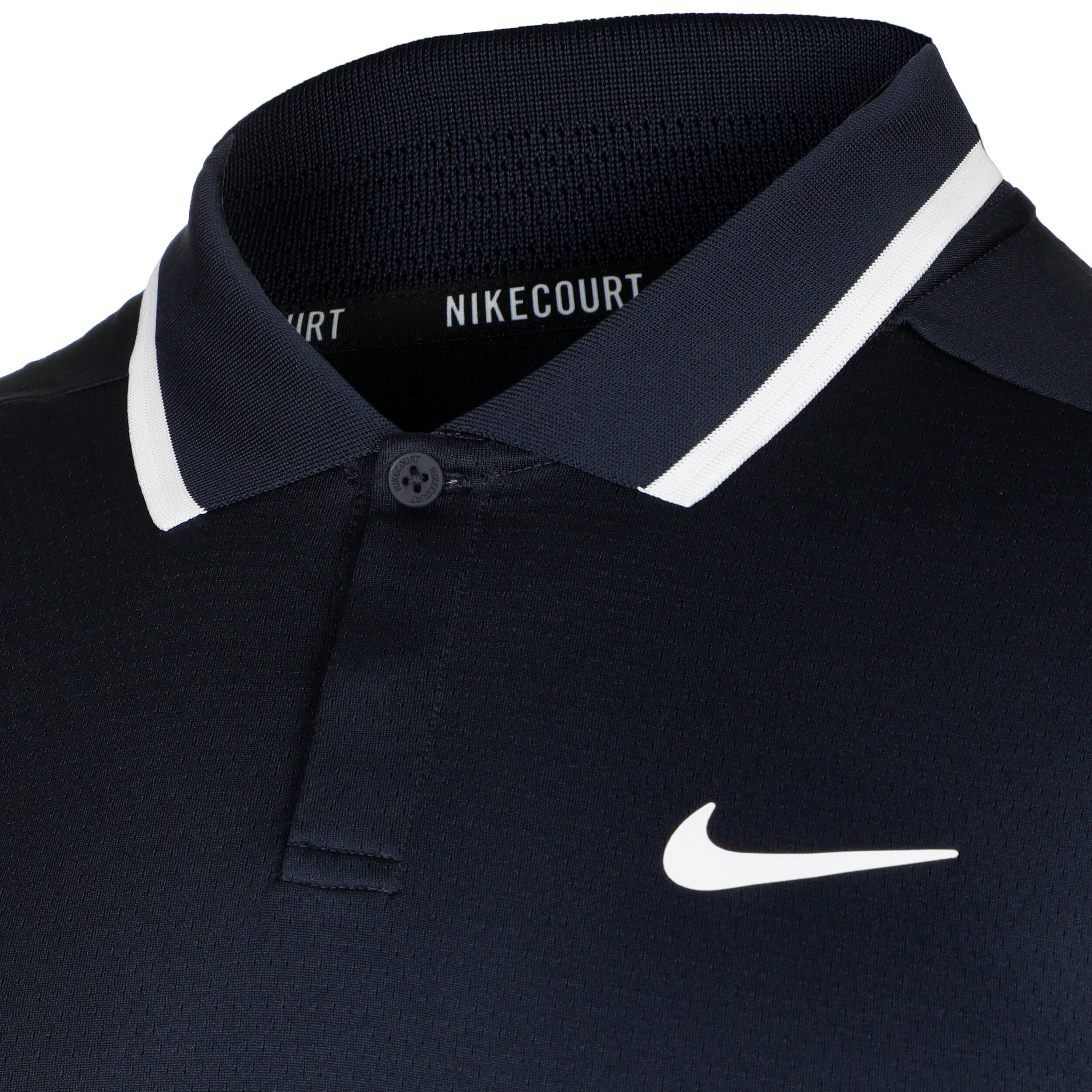 Court Dri Fit Advantage Polo Herren Dunkelblau