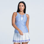 Lucky in Love Bekleidung Lucky in Love Love On Top Tank-Top Damen-Hellblau