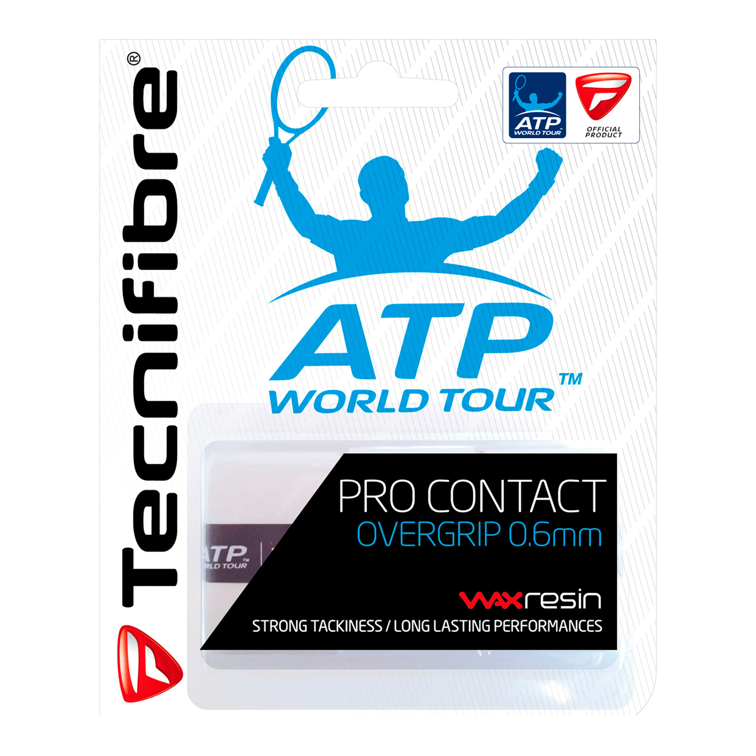 Tecnifibre Pro Contact Soft weiß Premium Griffband der ATP Serie 3er Pack 