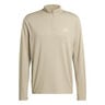 adi365 Zip  Laufshirt Herren-khaki
