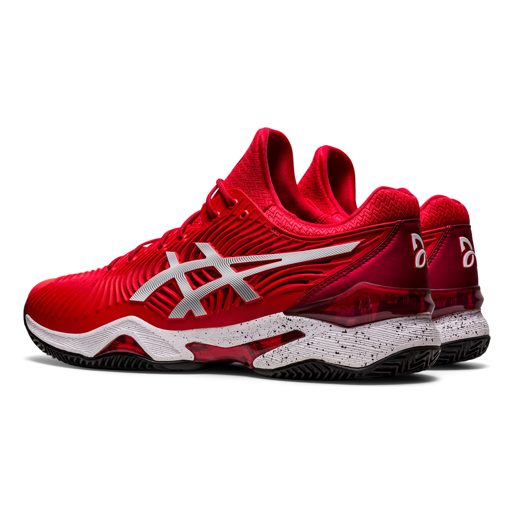 ASICS Court FF Clay Sandplatzschuh Herren Rot Weiß online kaufen