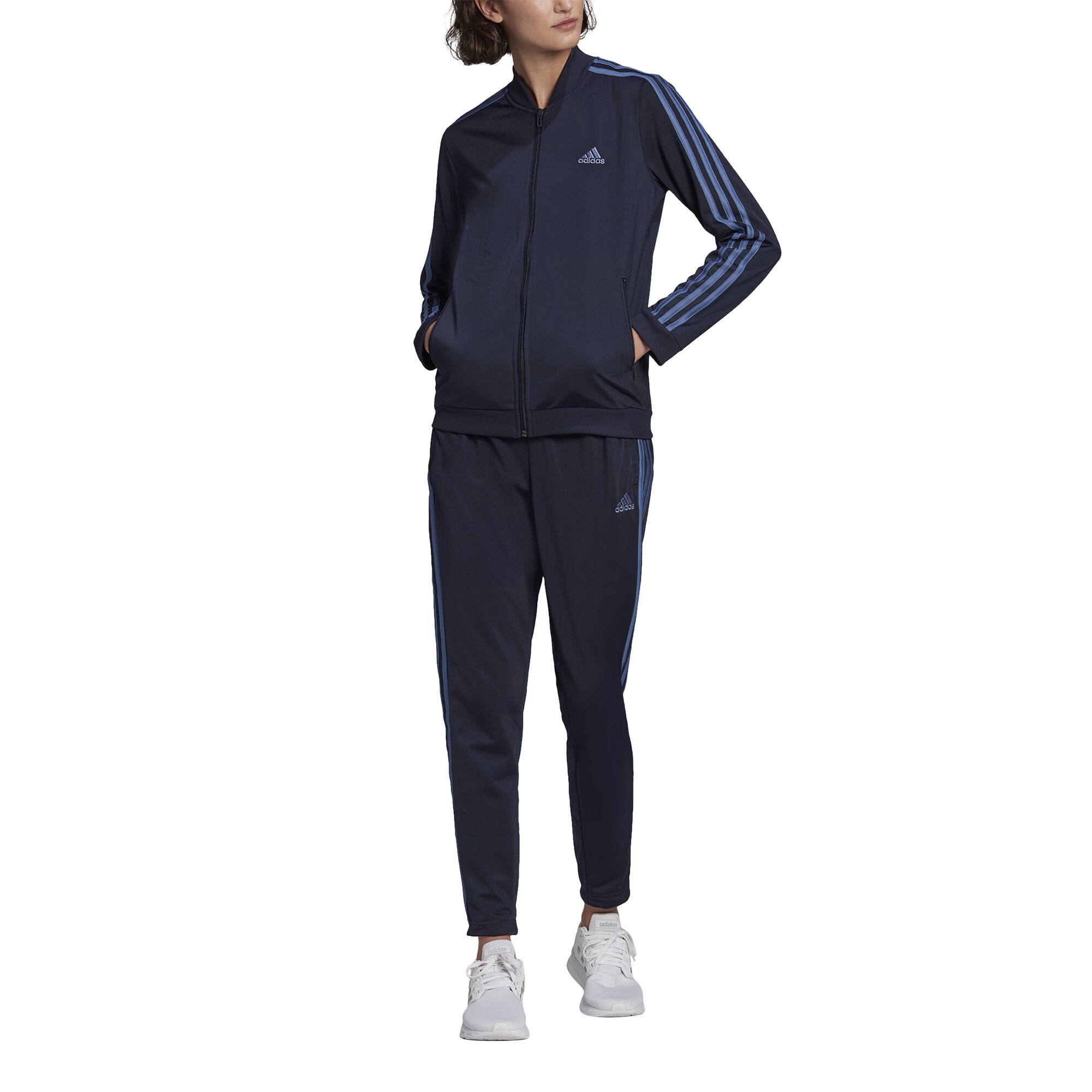 Adidas trainingsanzug damen dunkelblau clearance