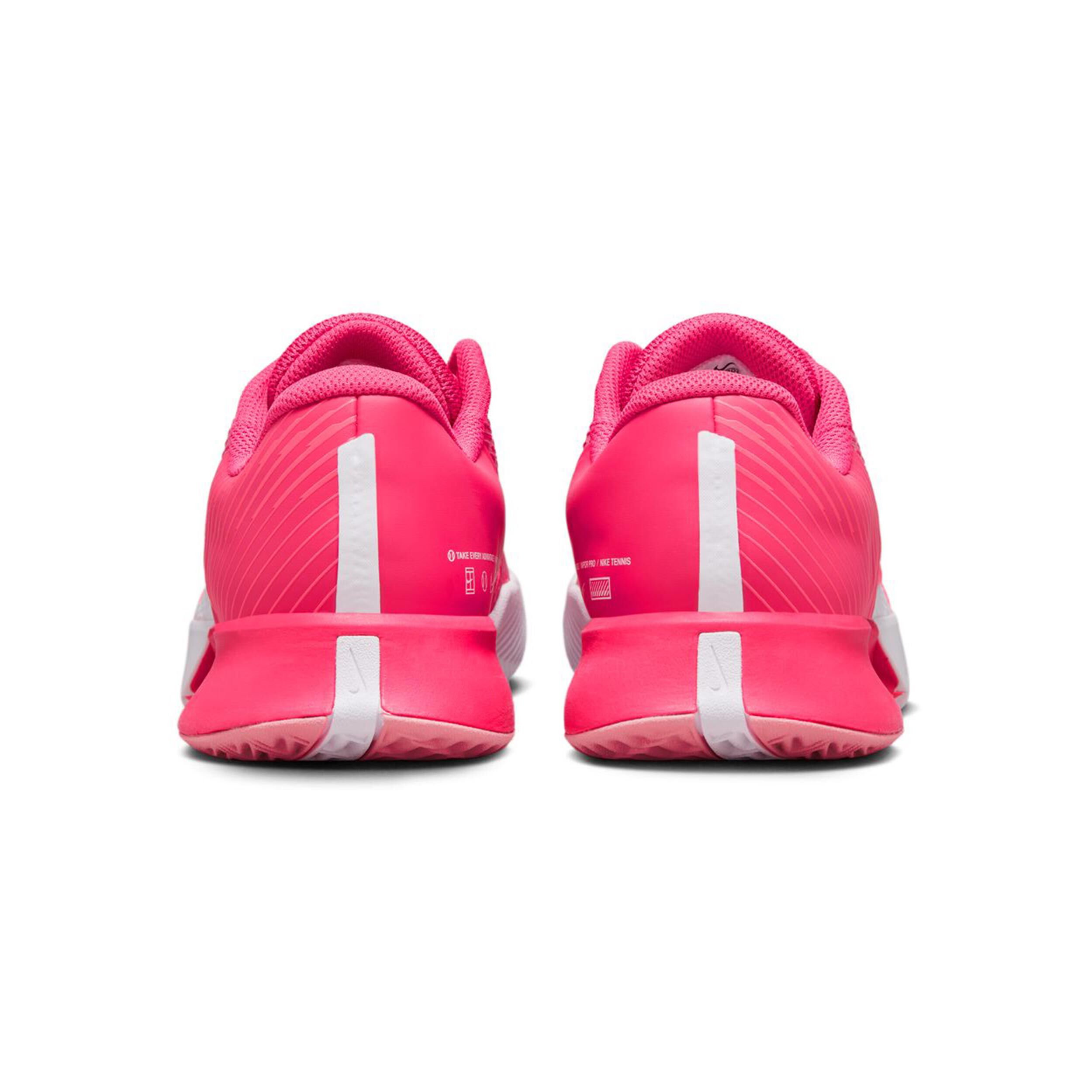 Court Air Zoom Vapor Pro 2 Sandplatzschuh Damen Pink WeiB