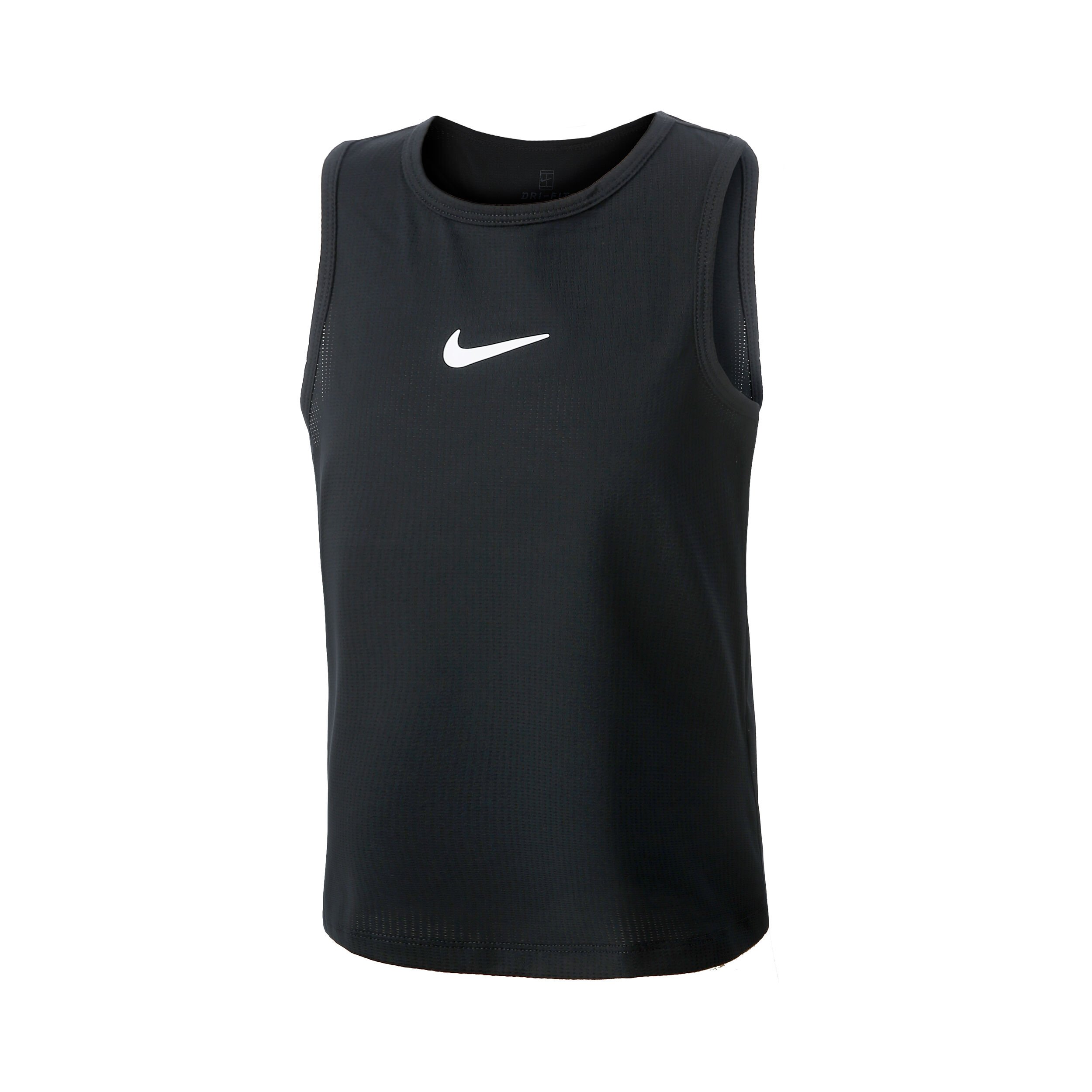 Dri Fit Victory Tank Top Madchen Schwarz WeiB