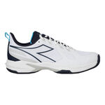 Diadora Tennisschuhe Diadora Trofeo 3 Sandplatzschuh Herren-Weiß,Dunkelblau