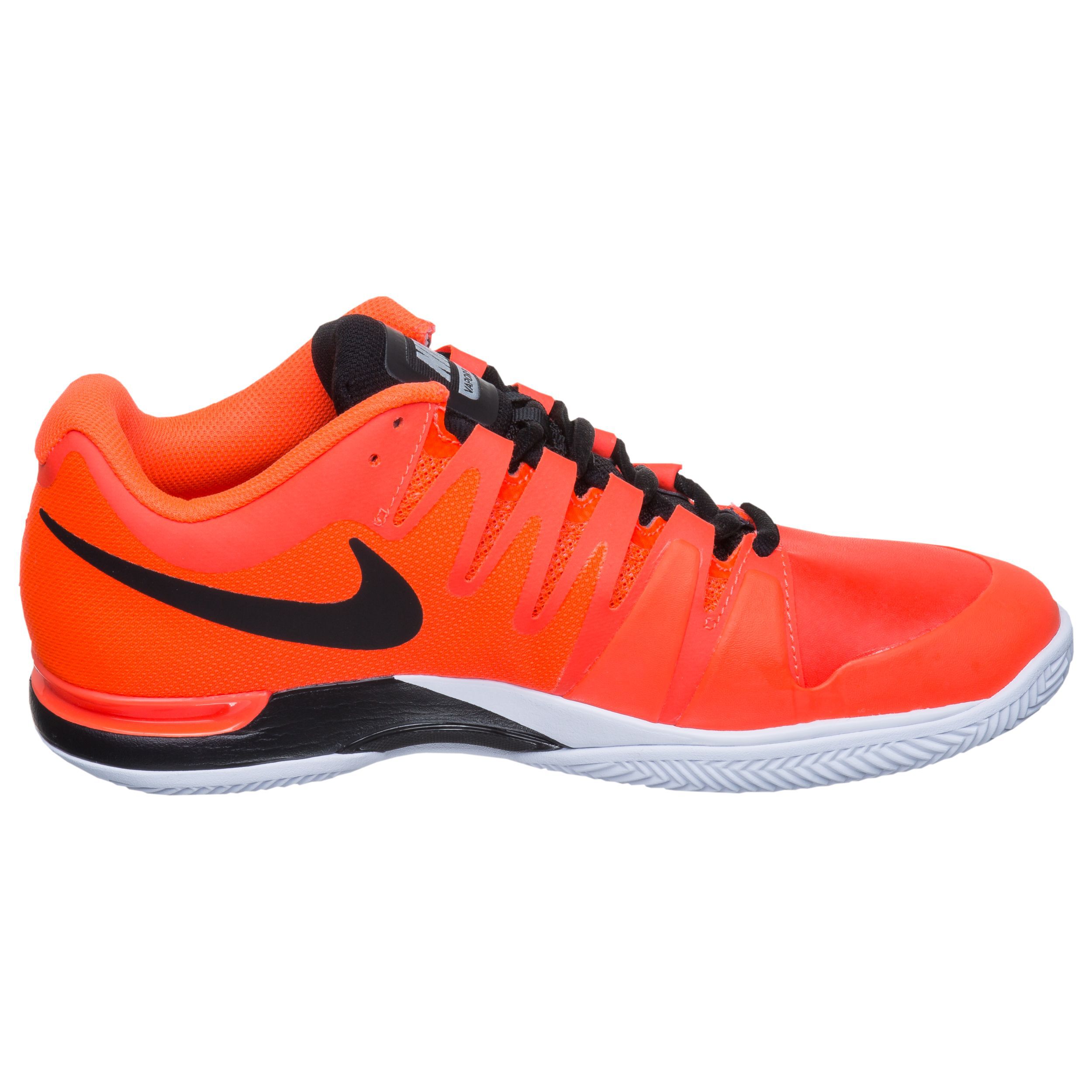 Roger Federer Zoom Vapor 9.5 Tour Sandplatzschuh Herren Rot Schwarz