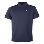 Nike Tennisbekleidung Nike Dri-Fit Solid Polo Herren-Dunkelblau