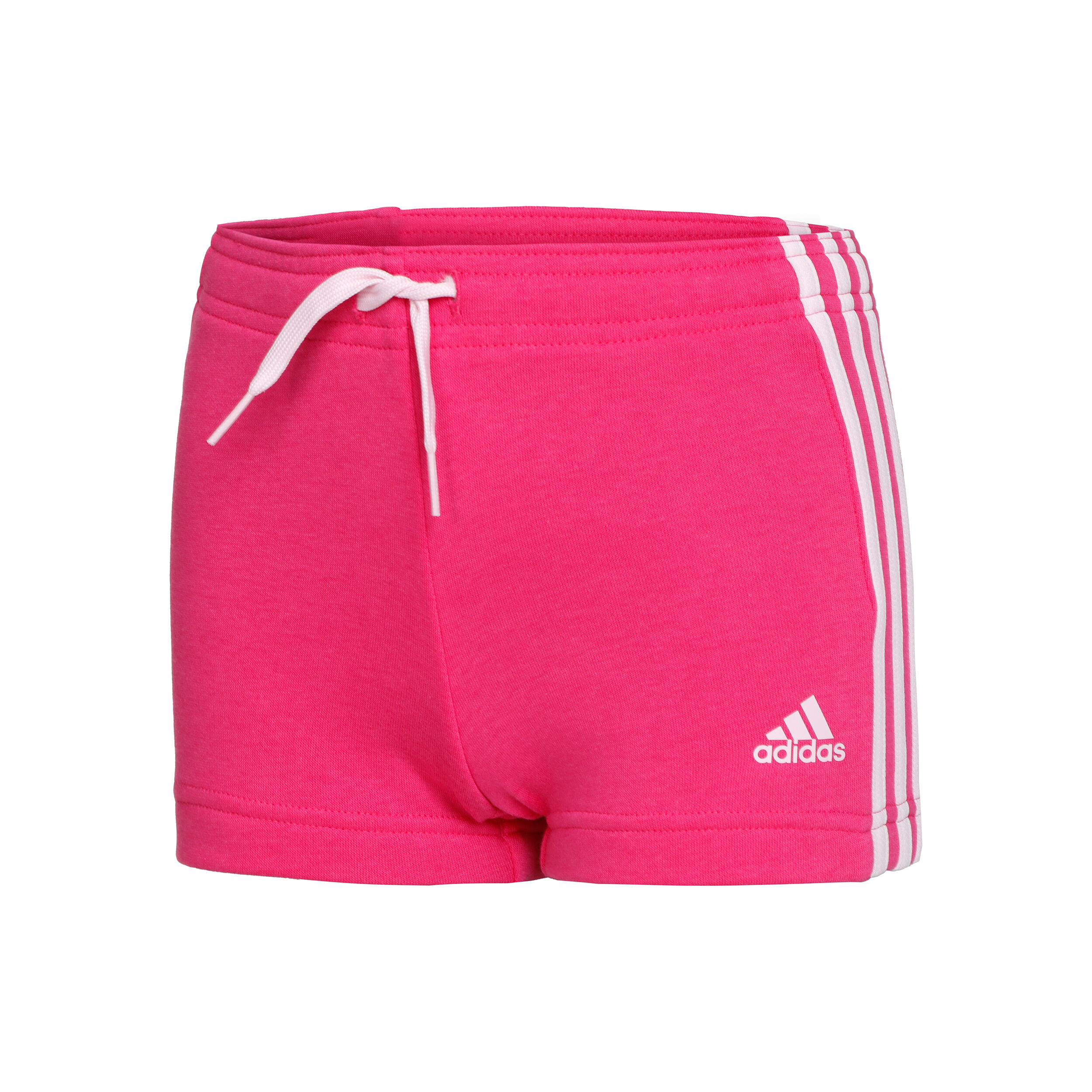 Hot pink adidas shorts cheap
