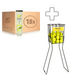 Racket Roots Innendruckball Racket Roots Club Tennisball 4er Dose