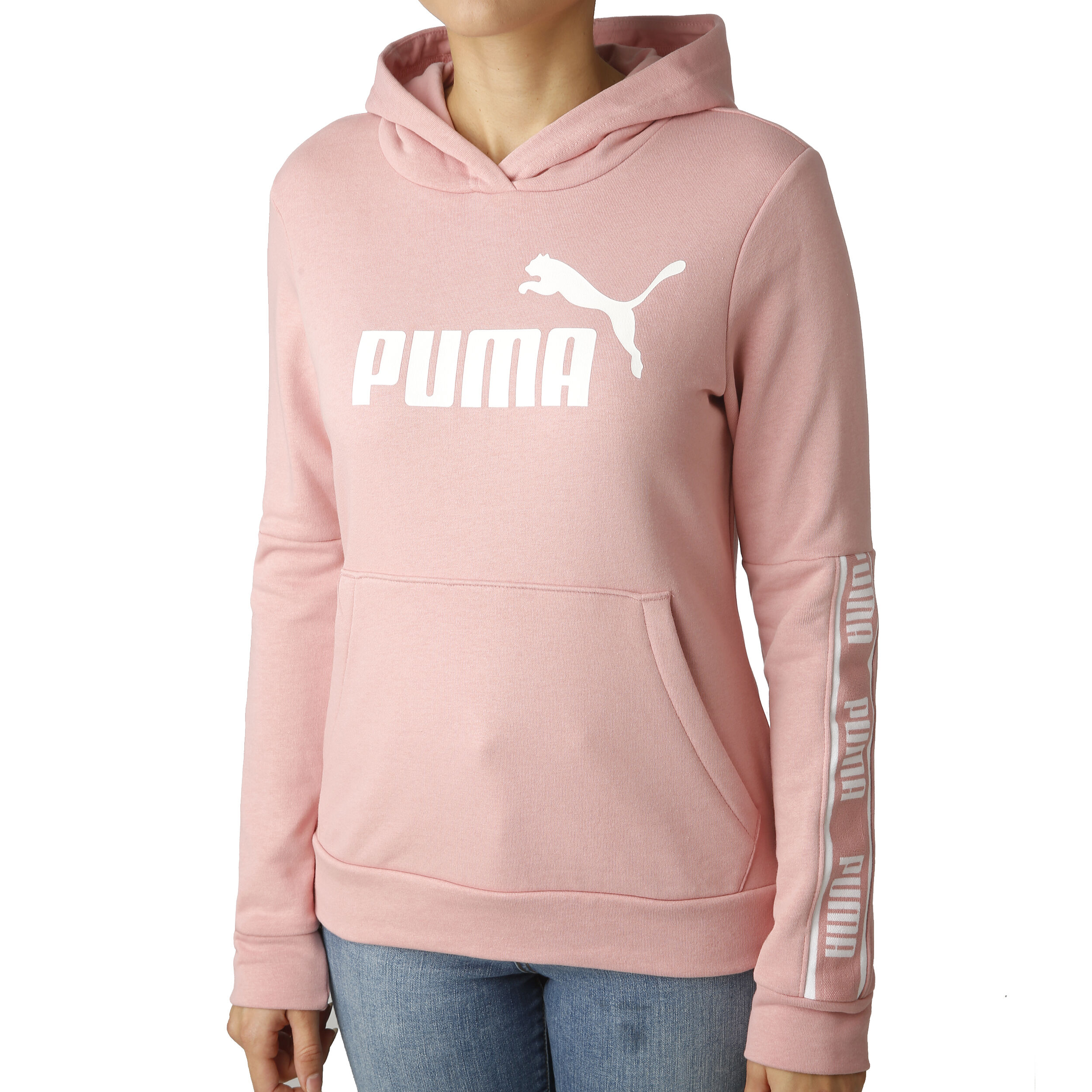 Puma Amplified Hoody Damen Rosa, Weiß online kaufen Puma Amplified Hoody Damen Rosa, Weiß online kaufen