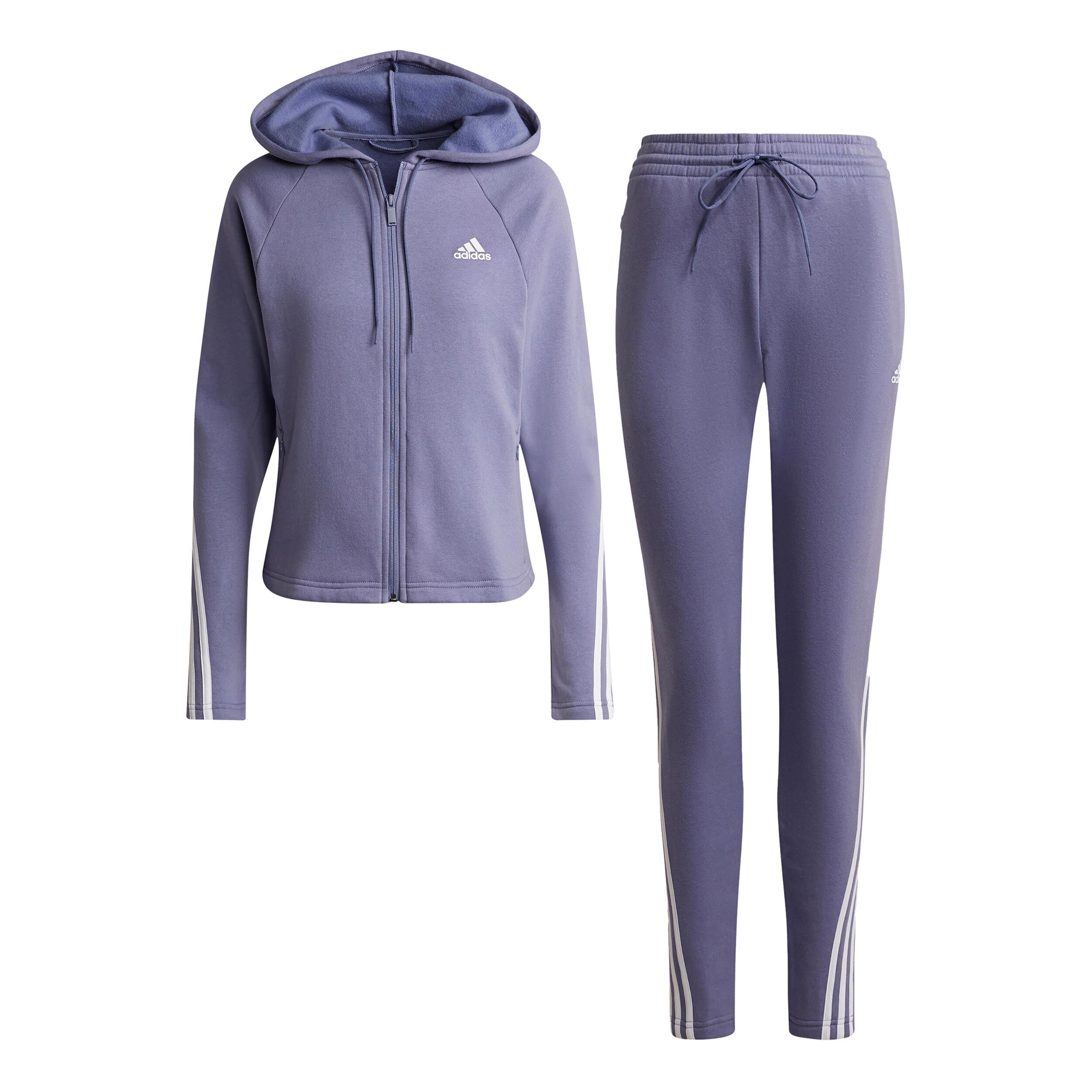 adidas Energy Trainingsanzug Damen Flieder WeiB online kaufen Tennis Point DE