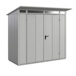 Hörmann Gerätehaus Hörmann Set Berry Modern-P,Typ1 Gerätehaus-Weißaluminium