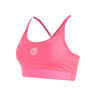 Crew Low Support Strappy Sport-BH Damen-Pink