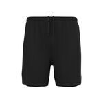 Odlo Bekleidung Odlo Essential 6in 2in1 Laufshorts Herren-Schwarz
