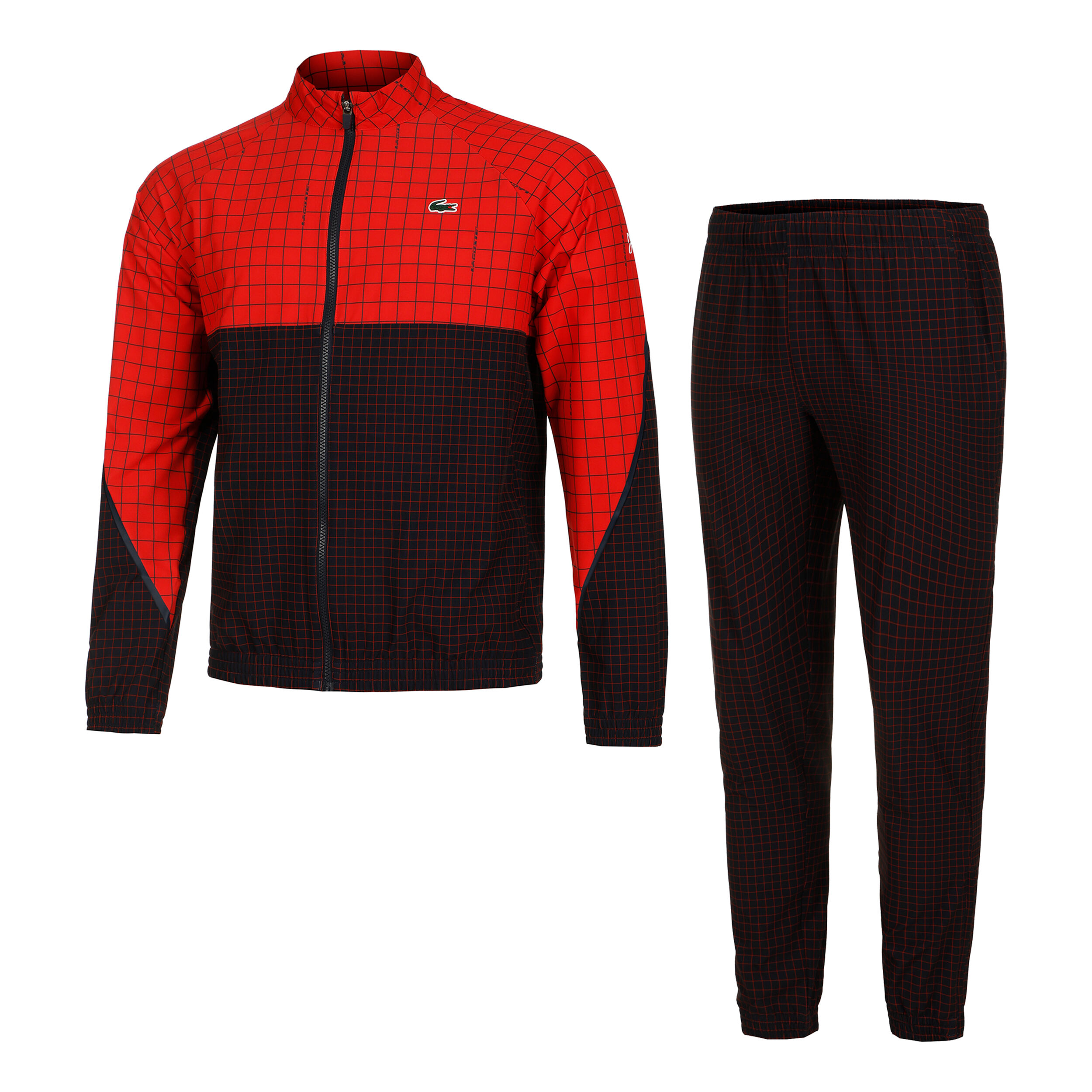 Trainingsanzug Herren Rot Blau