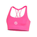 BIDI BADU Bekleidung BIDI BADU Letty Tech Strappy Sport-BH Damen - pink, weiß