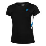Lotto Bekleidung Lotto Squadra III T-Shirt Damen-Schwarz