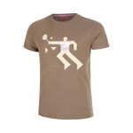 BIDI BADU Bekleidung BIDI BADU Paris 2025 Chill T-Shirt Jungen-Braun,Beige