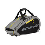 Starvie Starvie Plata Lux Padelschlägertasche-Grau,Schwarz