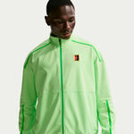 Nike Tennisbekleidung Nike Carlos Alcaraz Court Heritage Trainingsjacke Herren-limette