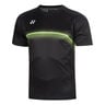 T-Shirt - schwarz, limette